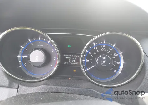 2012 Hyundai Sonata Se z USA, uszkodzony, nr VIN 5NPEC4AC1CH472910